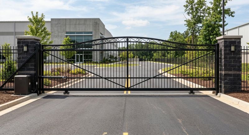 Commercial Gate Installation in South Houston, TX