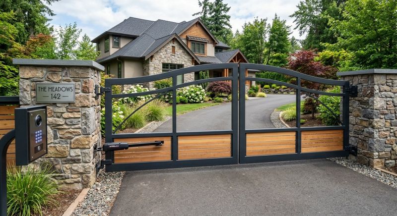 Electric Gate Installation in Roswell, GA