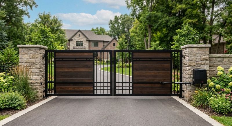 Entrance Gate Installation in Rockville, MD
