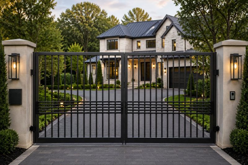 Entrance Gate Installation in Roswell, GA