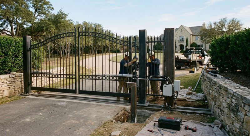 Gate Entry System Installation in Plano, TX