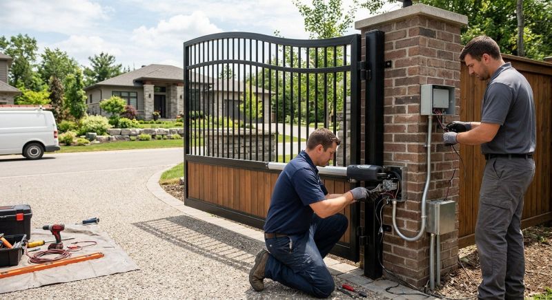 Main Gate Installation in Rockville, MD