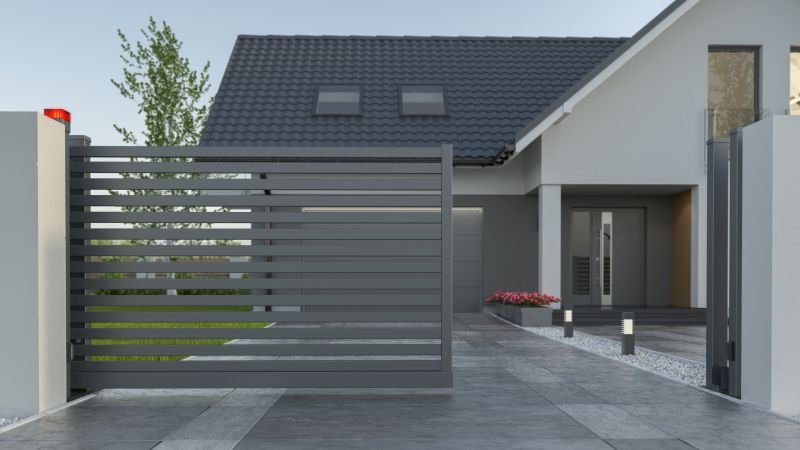 Motorized Gate Installation in Boca Raton, FL