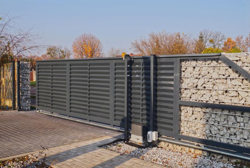 Motorized Gate Installation in Naperville, IL