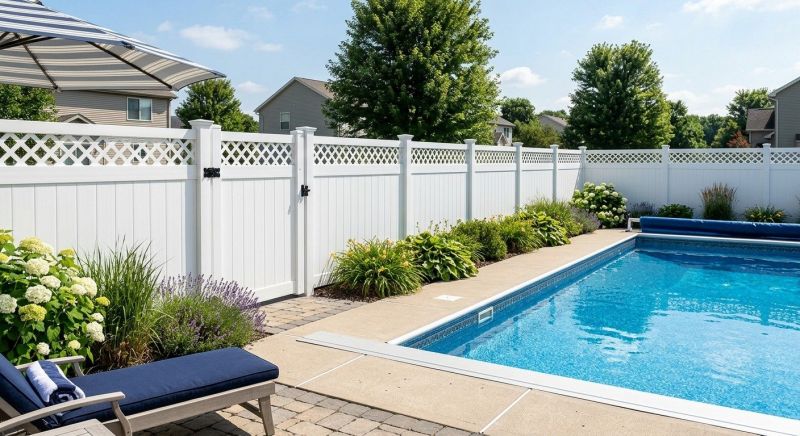 Pvc Pool Fence Installation in Pearland, TX