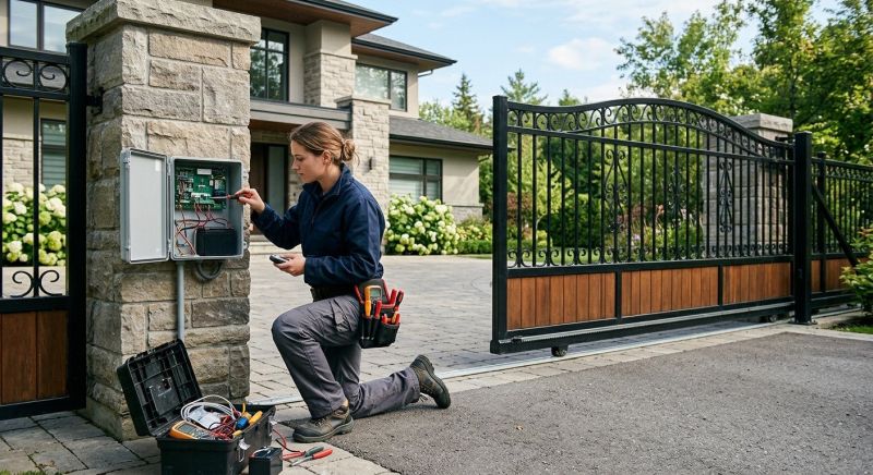 Remote Control Gate Service in Toms River, NJ