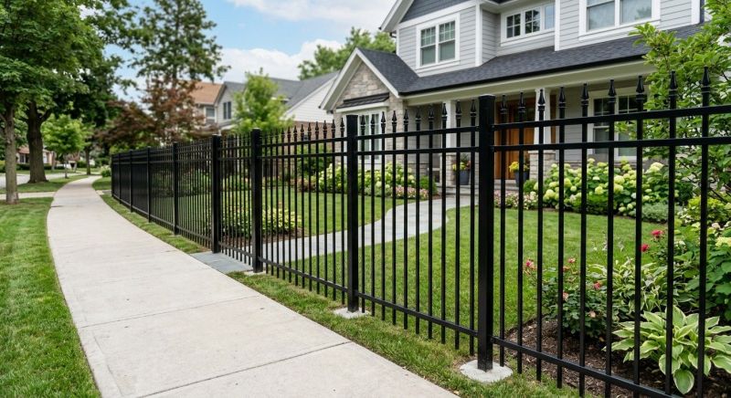 Steel Fence Construction in Des Moines, IA