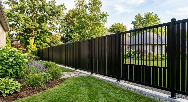 Steel Fence Installation in Pearland, TX