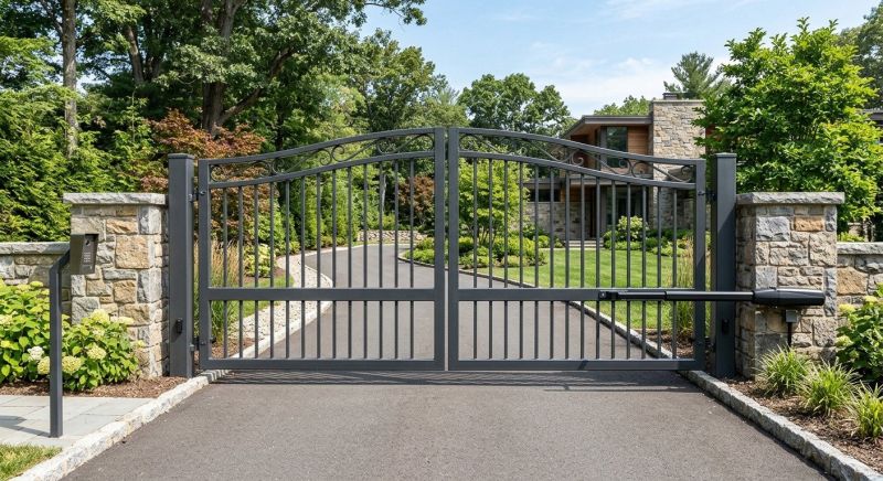 Main Gate Installation in Plano, TX
